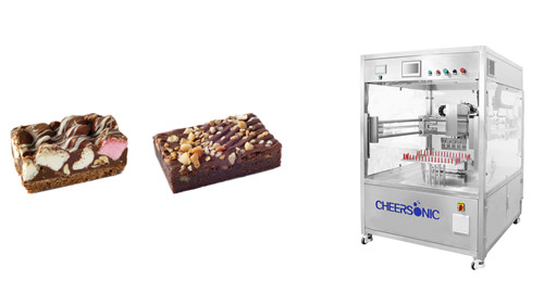 切矩形蛋糕 - 方块块切糖机 - 超声切割系统 - 杭州驰飞