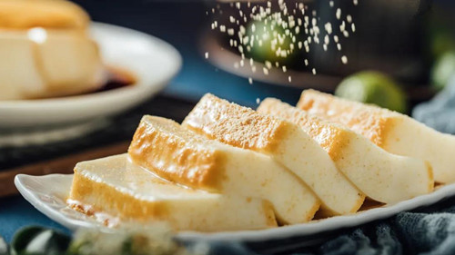 豆浆布丁 - 糕点切片机 - 超声波食品切割刀 - 杭州驰飞
