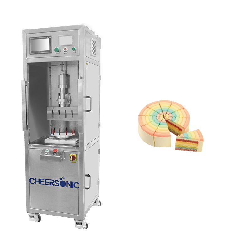 入门级圆形蛋糕蛋糕切割机 - 蛋糕切块机器 - 驰飞超声波切割机
