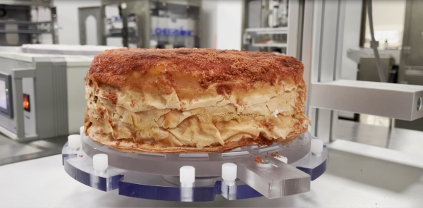 冷冻圆蛋糕切割机 - 手持式切片机 - 蛋糕切块机 - 驰飞超声波切割
