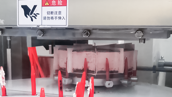 自动超声波圆形蛋糕切割机 - 蛋糕切割刀超声波 - 驰飞超声波