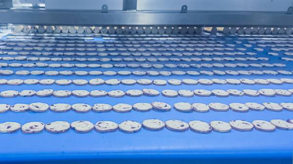 切割馍片 - 超声波流水线切割机 - 超声波切割设备 - 驰飞超声波切割