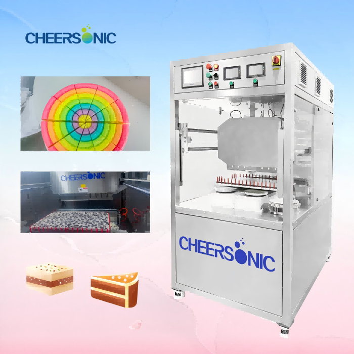 超声波自动化蛋糕切割系统 - 超声波切割设备 - 驰飞超声波