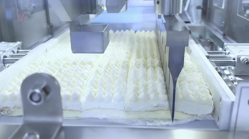 多层夹心慕斯专用超声波切割机 ，层次清晰不破损，助力甜品店提升核心竞争力