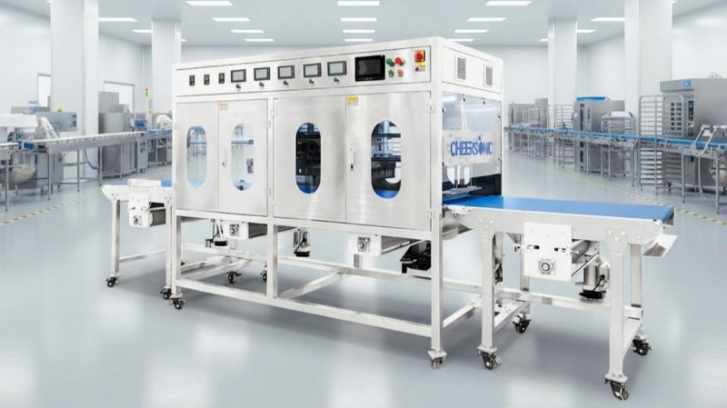 超声波冷冻蛋糕切割技术新突破 : 蛋糕全面解决方案 - 驰飞超声波